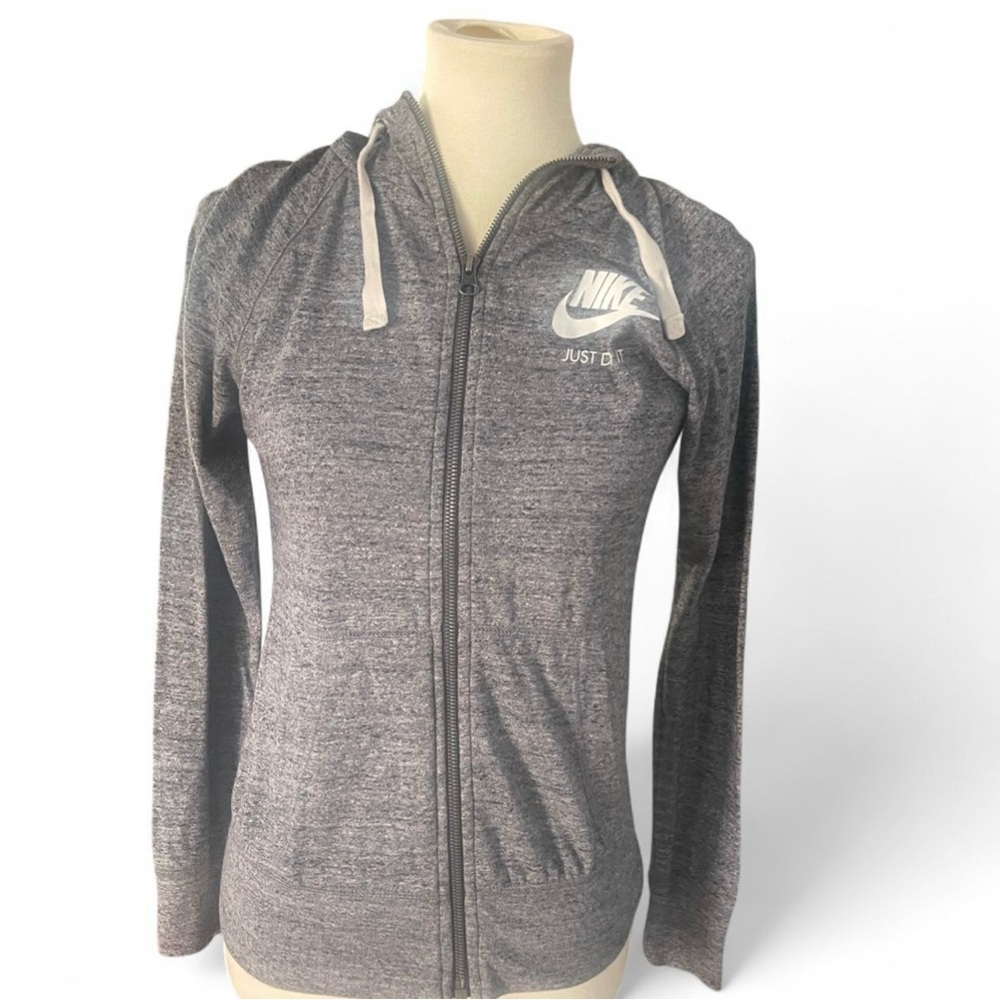 Nike Women's Heathered Gray Hoodie